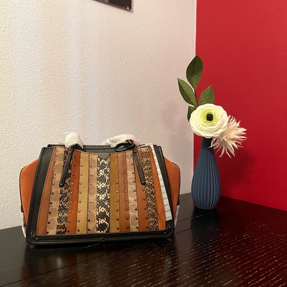 NWT Coach Dreamer with Patchwork Detail - Picture 12 of 15